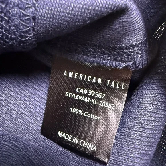 Men's True Navy Long Sleeve Tee - Picture 7 of 13